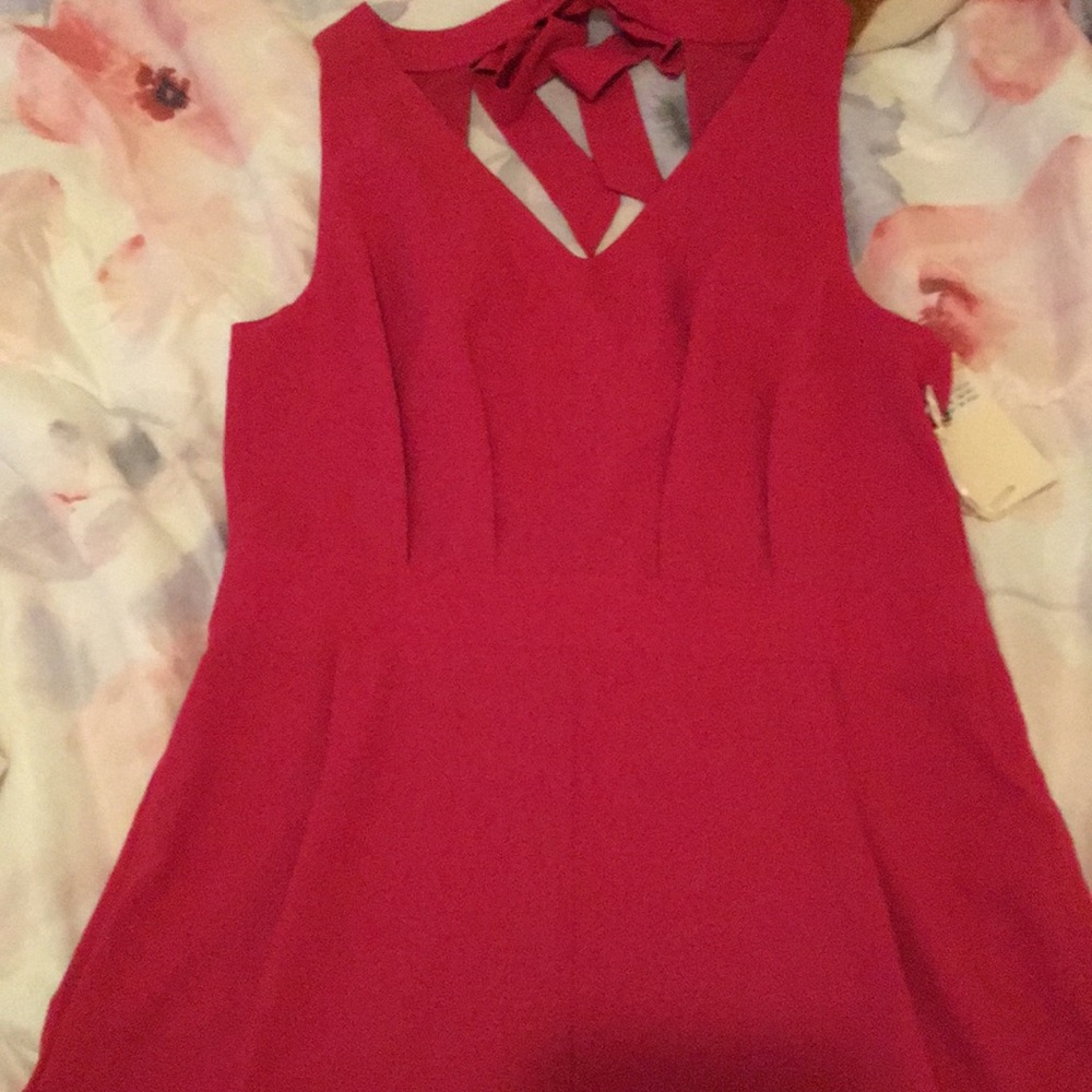 pink pantsuit